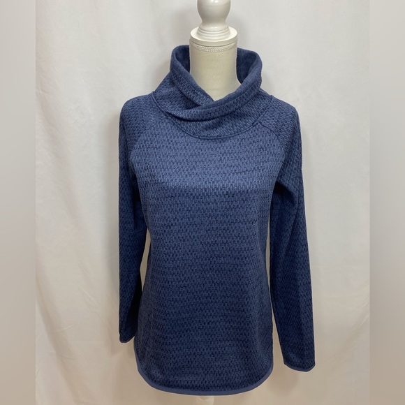 Columbia Tops - Columbia Turtleneck Sweatshirt Women’s Large Blue Long Sleeve